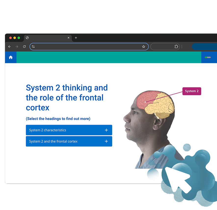 screenshot from e-learning module